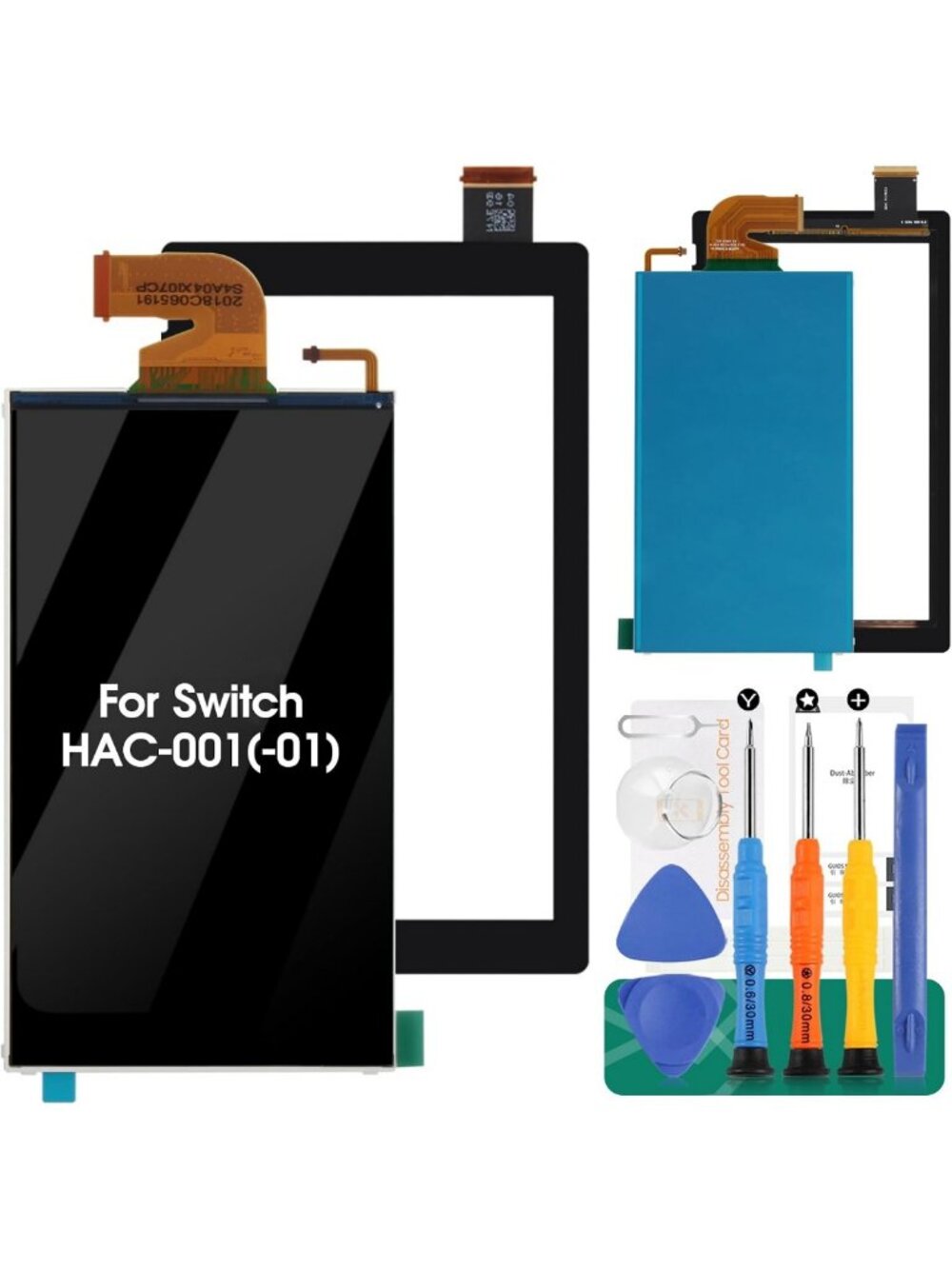 High-Quality Nintendo Switch LCD Screen Replacement & Touch Digitizer Panel